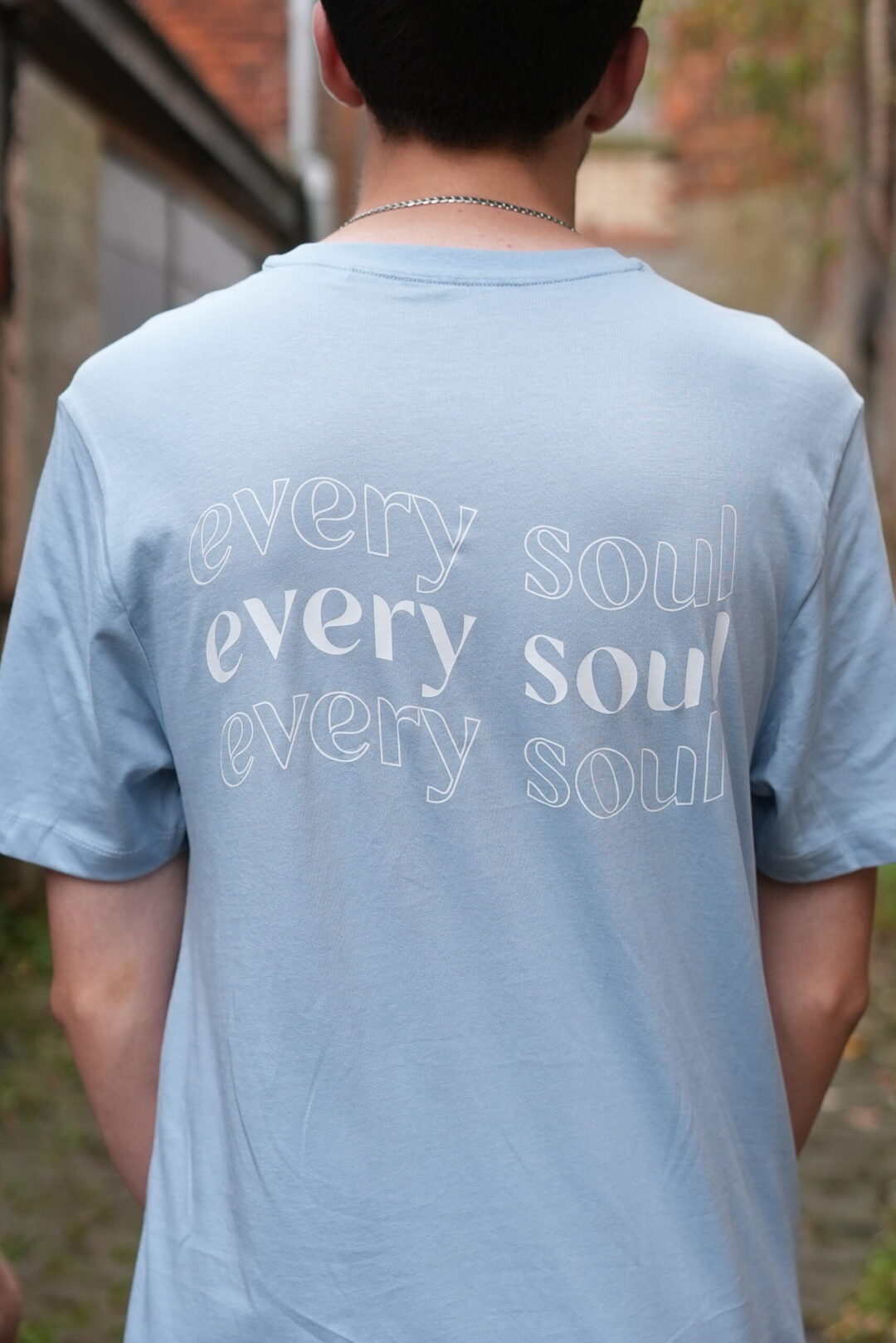 Every Soul Tee - Blue - Image 3