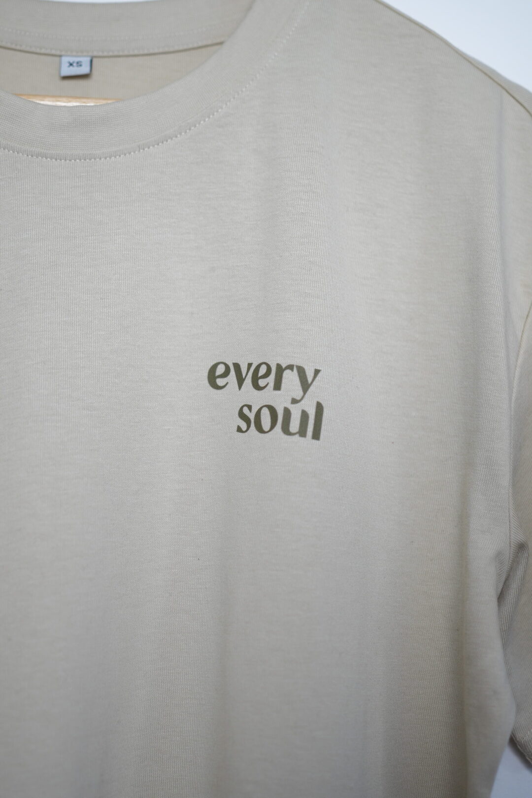 Field Tee - Cream - Image 4